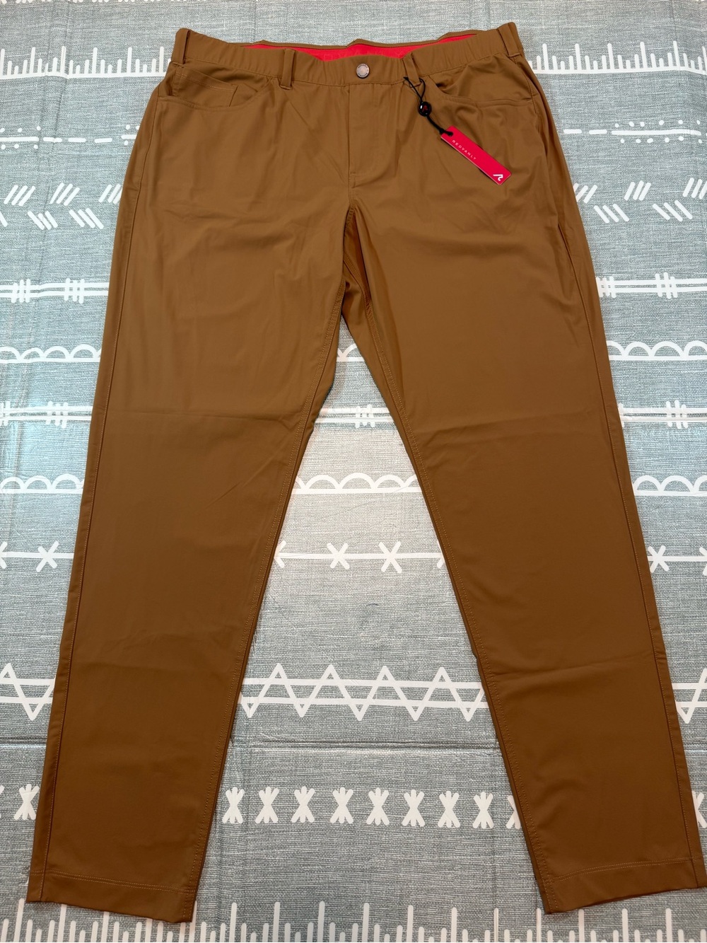 Redvanly Kent Pull-On Pants in Espresso